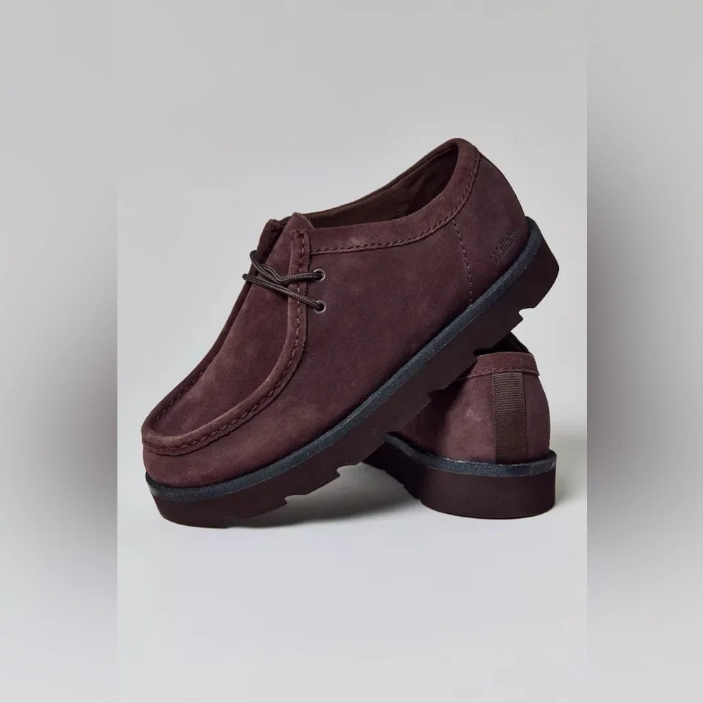 New Clarks x Urban Outfitters Y2K 90’s Men's Meare Walla Suede Shoes sz 11